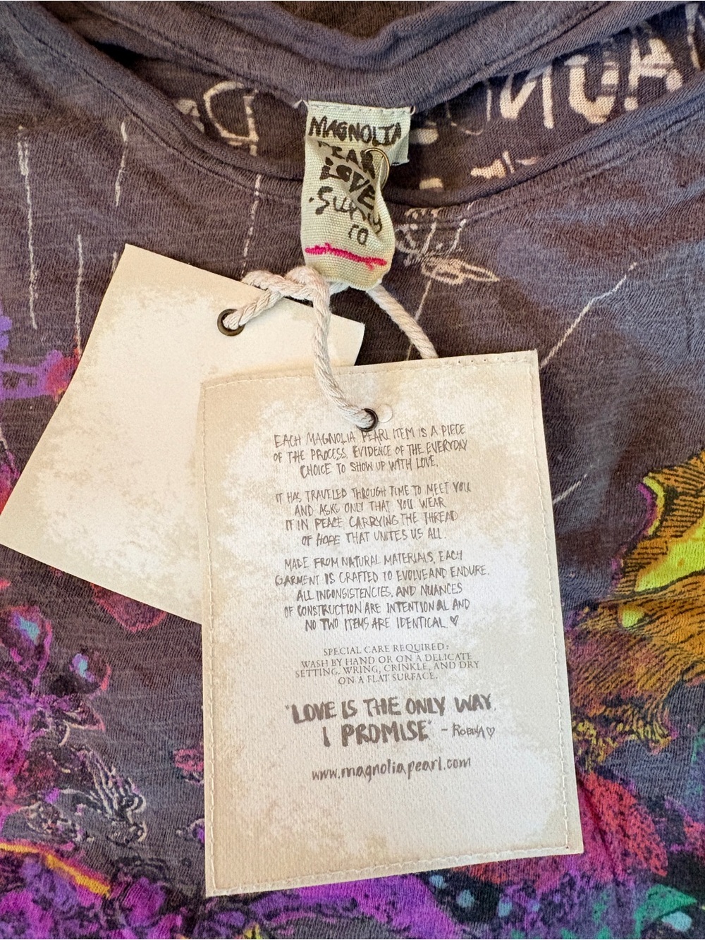 Magnolia Pearl I'm Just A Squirrel Tee NWT NEW One Size Limited Edition - Picture 8 of 8
